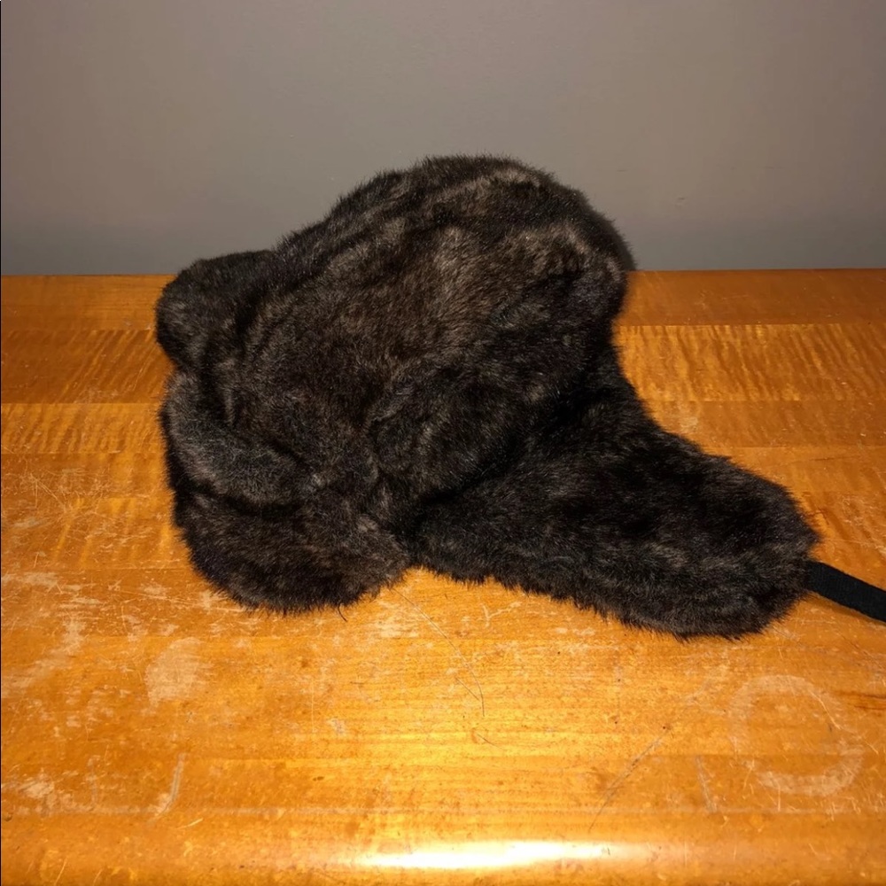 Faux Fur Men’s Toboggan Hat